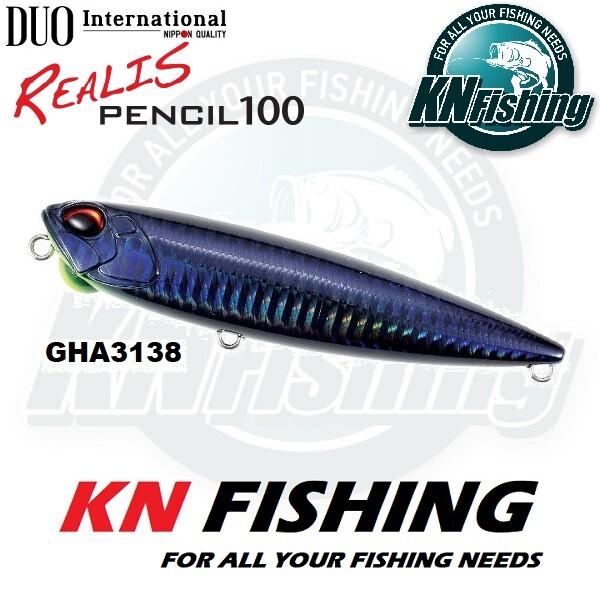 DUO Ultimate Topwater Leurre Realis PENCIL 100