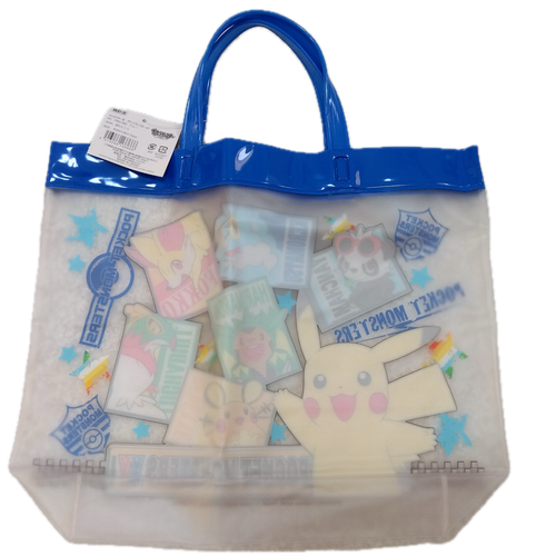 Pocket Monsters XY Hergestellte blaue Pool-Strandtasche Neu mit Etikett - Bild 2 von 4