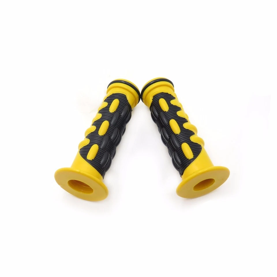 Empuñaduras de gel amarillo confort 25 mm 1" para moto deportiva moto ATV KTV Honda CB Foto 4 de 4