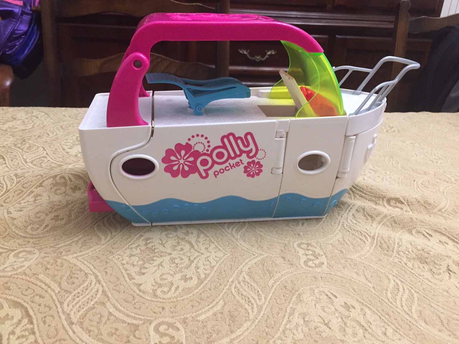 polly pocket tropical party yacht