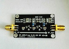 0.01-2000MHz 2Ghz 60dB DC Broadband Low Noise Amplifier LNA RF Module UHF HF VHF