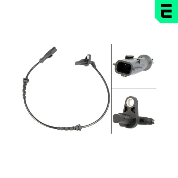 Optimal Sensor DrehzahlfüHler Hinten FüR Dacia Sandero Logan MCV Ks_ Ls_-image