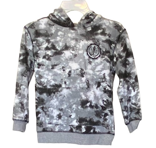NWT EPIC THREADS Long Sleeve Hooded Sweatshirt Little Boys Tie Dye Bright White - Picture 3 of 7
