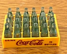 VTG MINI COCA-COLA RACK WITH 24 BOTTLES