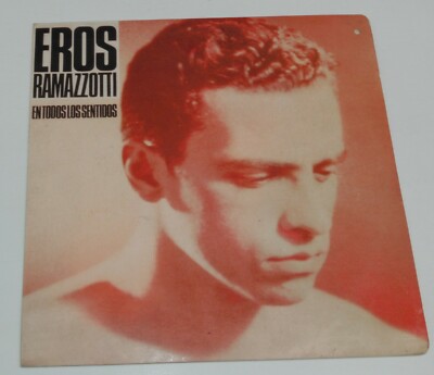 EROS RAMAZOTTI EN TODOS LOS SENTIDOS LP VINYL COLOMBIA 33 RPM 1994