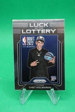 2022-23 Prizm Luck of the Lottery #13 Chet Holmgren Oklahoma City Thunder BG6