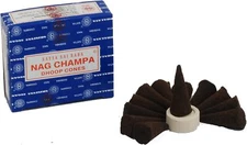The Original Satya Sai Baba Nag Champa Incense (12 Cone Box)