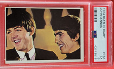 THE BEATLES DIARY 1964 card 37A GRADED PSA 8 NM- MINT PAUL MCCARTNEY JOHN LENNON