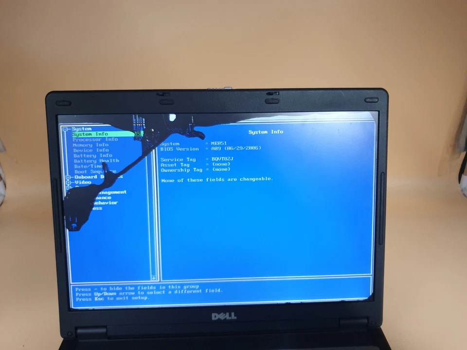 Dell Inspiron 1300 15.4" CELERON M 1.6GHZ 512MB BIOS BOOT ,SL3 - Image 4 of 4