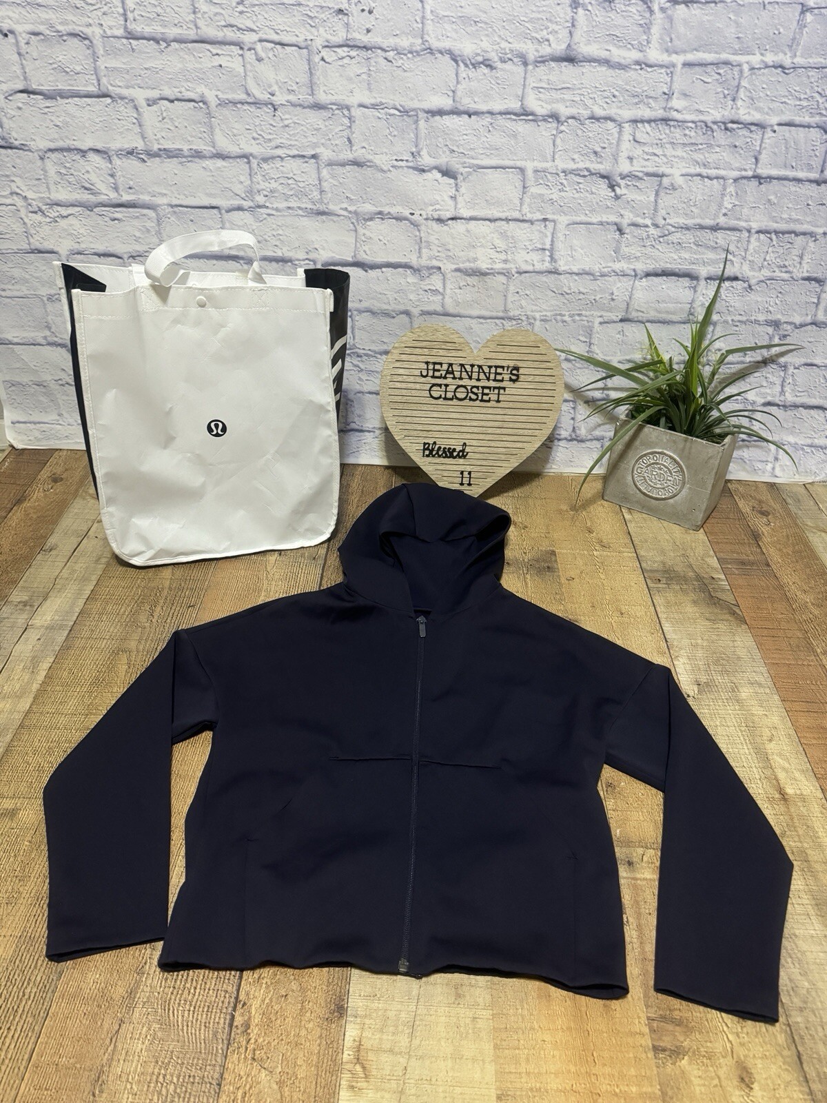 Lululemon Shaped Jacket Expression Midnight Navy … - image 14