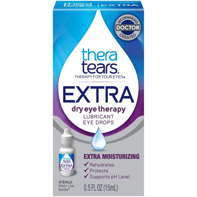 Thera Tears Extra Dry Eye Therapy Lubricant Eye Drop 0.5