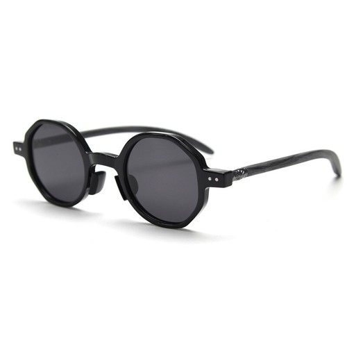 Men Women Retro TR 90 Polarized Sunglasses Unique Polygonal UV 400 Sunglasses - 第 7/22 張圖片