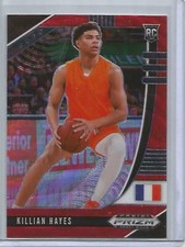 Killian Hayes 20/21 Panini Prizm Crusade Ruby Wave Prizm Rookie