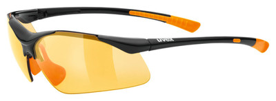 Uvex sportstyle 223 Fahrradbrille Sportbrille black-orange