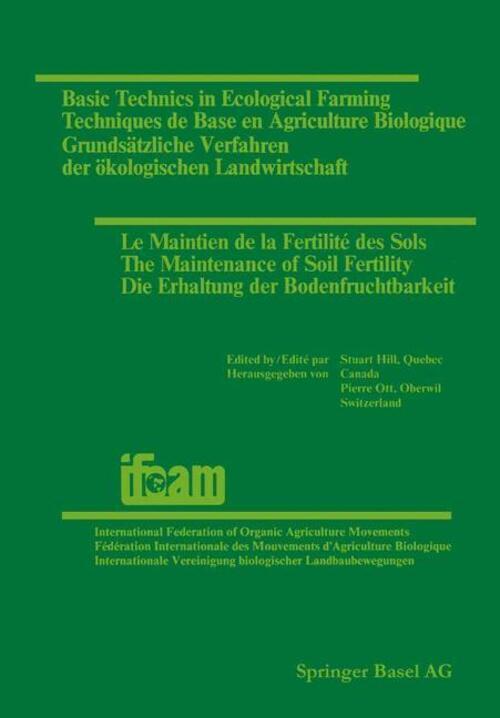Pierre Ott (u. A.) | Basic Technics In Ecological Farming / Techniques