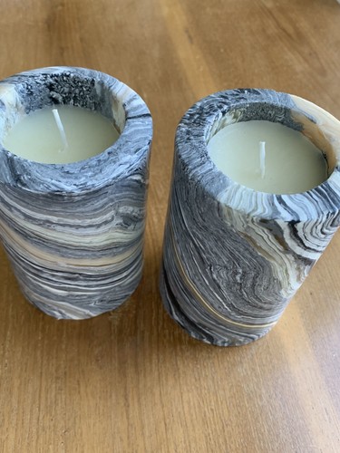 Candles Pair Handmade - Afbeelding 1 van 4