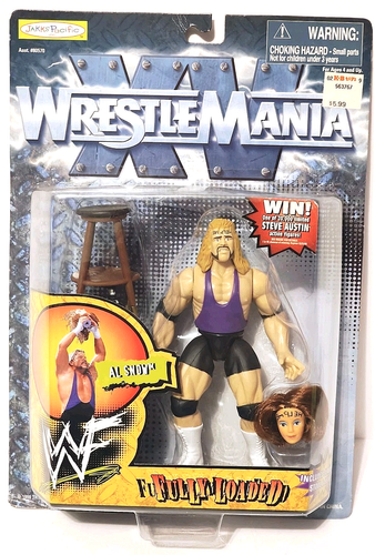 WWF Jakks Pacific WRESTLEMANIA XV Al Snow - Wrestling Figure, Fully Loaded - NEW