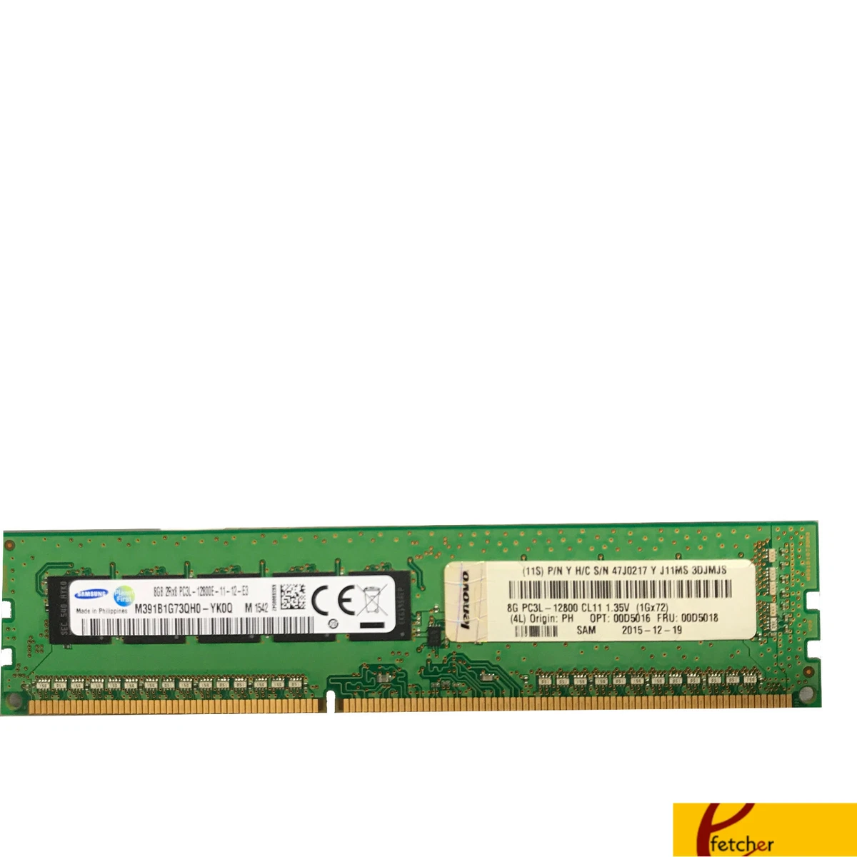 Hynix PC3-12800 (DDR3-1600) 8 GB DIMM Computer Memory (RAM) for