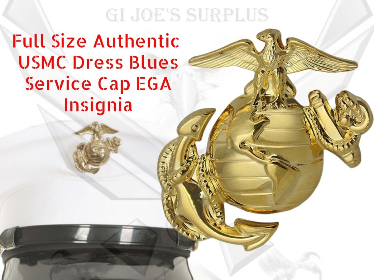 Vanguard Marine Corps Dress Cap Device Enlisted for sale