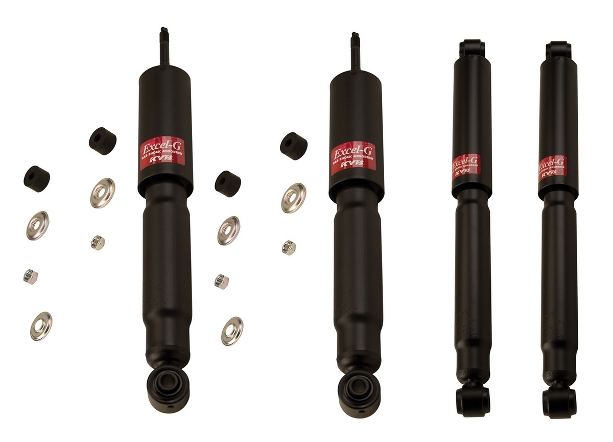 Front Rear KYB Excel-G Shock Absorbers Kit for Nissan Frontier 2.4