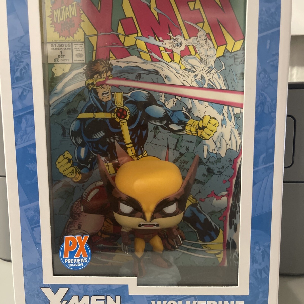 X-Men #1 (1991) Wolverine Pop! Comic Cover Figure W/case - PX