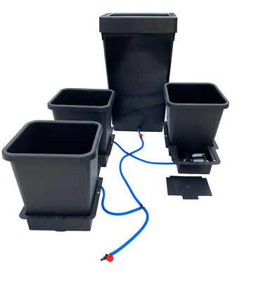 AutoPot 3Pot System Bewässerungssystem für 3 Pflanzen mit 15 Liter Töpen