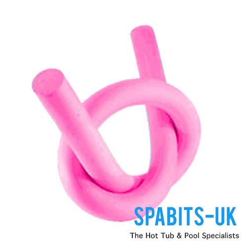 2 x Pretty Pink Swimming Pool Noodle Float Aid Woggle Log Noodles Water Flexible - Picture 3 of 5
