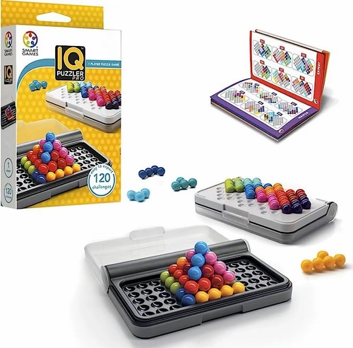 SmartGames IQ Puzzler Pro Travel Cognitive Skill-Building Brain Game- Ages +6 - Picture 8 of 8
