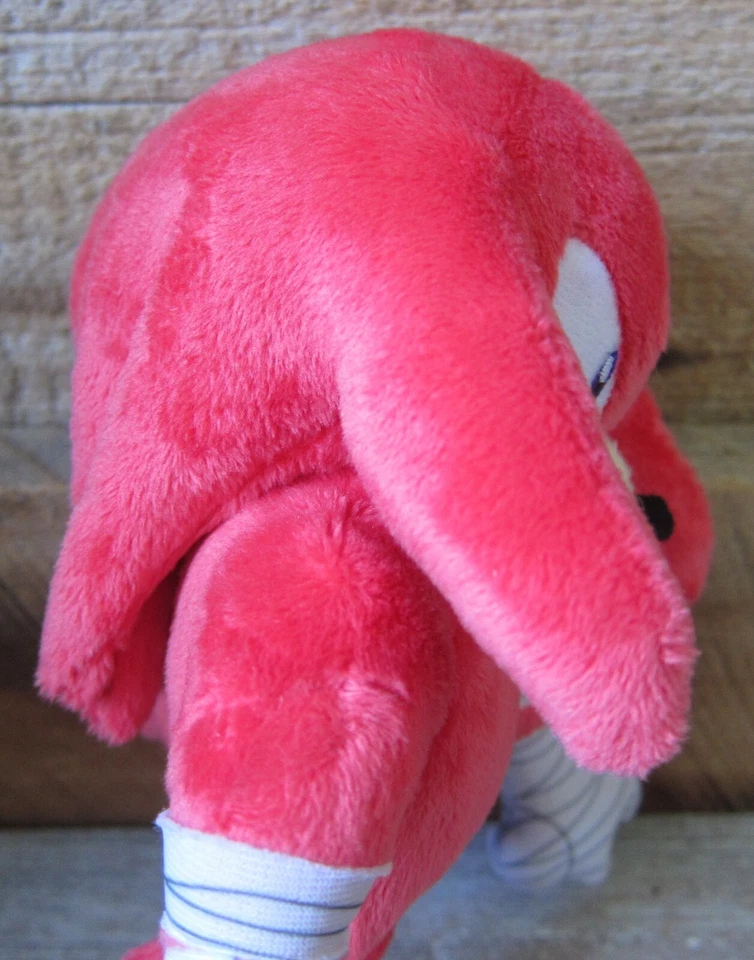 TOMY - SEGA Sonic the Hedgehog KNUCKLES 9 pulgadas peluche PROTOTIPO - NUNCA LANZADO Foto 3 de 4