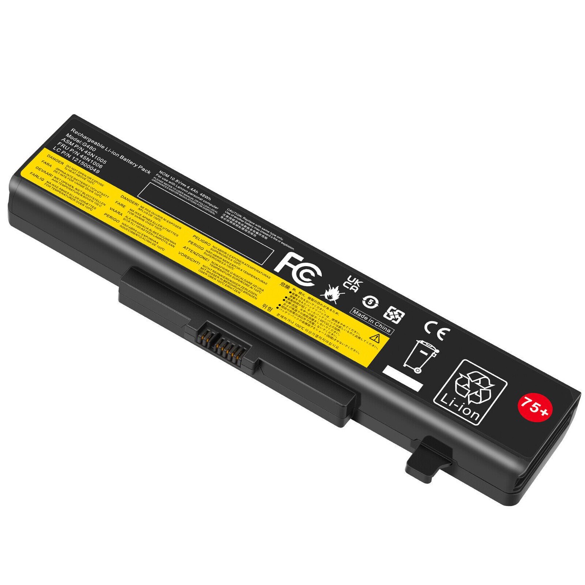 Batteria Laptop WLTree - Compatibile Lenovo G500 G580 Y480 Z580, 11.1V 4400mAh - Foto 2