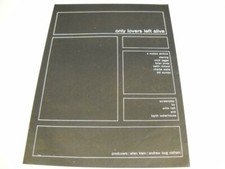 ROLLING STONES seldom seen 1966 Promo Display Ad ONLY LOVERS LEFT ALIVE the film