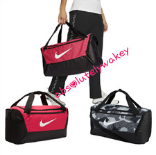 Nike Brasilia Duffel Bag Small Rush Pink/black/white | Capacity 40l for  sale online | eBay
