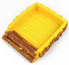 Reptile Ramp Water Bowl Food Dish for Lizard Snake Tortoise Beard Dragon Amphibi