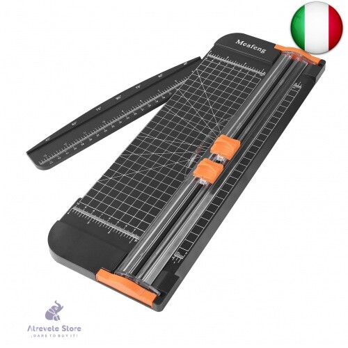 Meafeng Taglierina per Carta A4, Taglierina con Protezione Automatica di