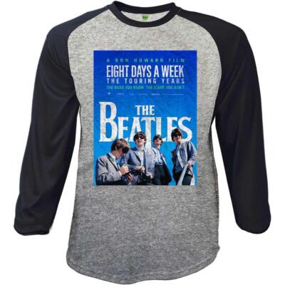 OFFICIAL LICENSED - The Beatles - 8 Tage A Week Filmposter Raglan T-Shirt