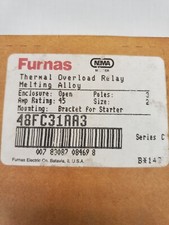 48FC31AA3 Furnas Thermal Overload Relay, 45 Amp Rating