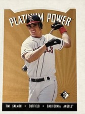 1995 Upper Deck SP - Platinum Power  Die Cut  #PP-17 Tim Salmon Angeles