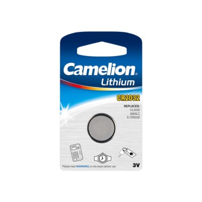 Camelion 3V Lithium Coin Battery CR2016 (1/Card )