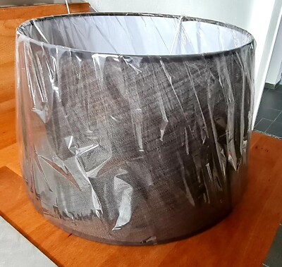 Lampenschirm 22 hoch 30 breit Neu noch in Folie eingepackt grau NEU