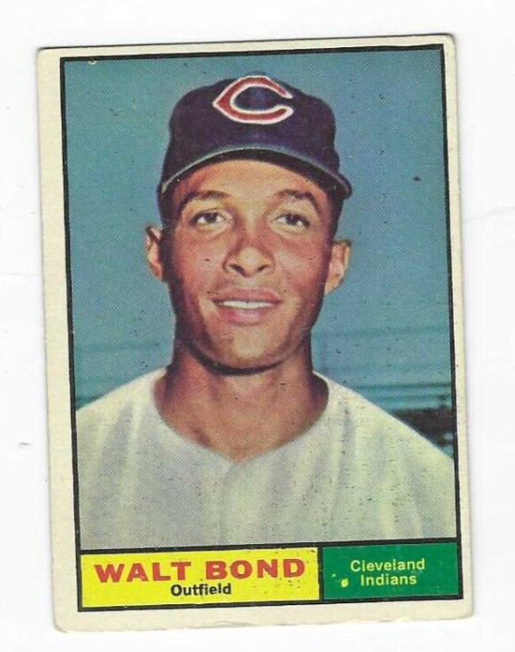 1961 TOPPS WALT BIOND #334 CLEVELAND INDIANS