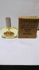 L'effleur  by Coty cologne spray Vintage large bottle  1.75 oz tester box 