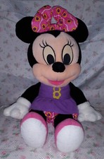 Disney Minnie Mouse Plush 20" Very Cute Pre-owned Good Condition Mattel