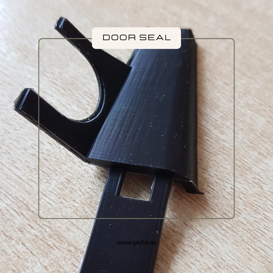 Audi 80 & 90 Gasket Piece Spacer Door Trim (1987-1994) 893 867 694 - Image 4 of 4