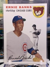 2006 Topps Rookie of the Week 1954 Topps # 94 Ernie Banks Cubs 4 Of 25 MC 9U 