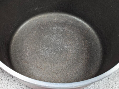 Vintage Kitchen Fair KF Stock Pot Cast Aluminum Dutch Oven 12" Red - Picture 7 of 14