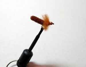 1ea Super Float Brown Rick/'s Morrish Mouse Flies Size 1 Trout Bass Fly Fishing