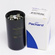 Packard PMJ130 Motor Start Capacitor 130-156 MFD UF / 110-125 VAC