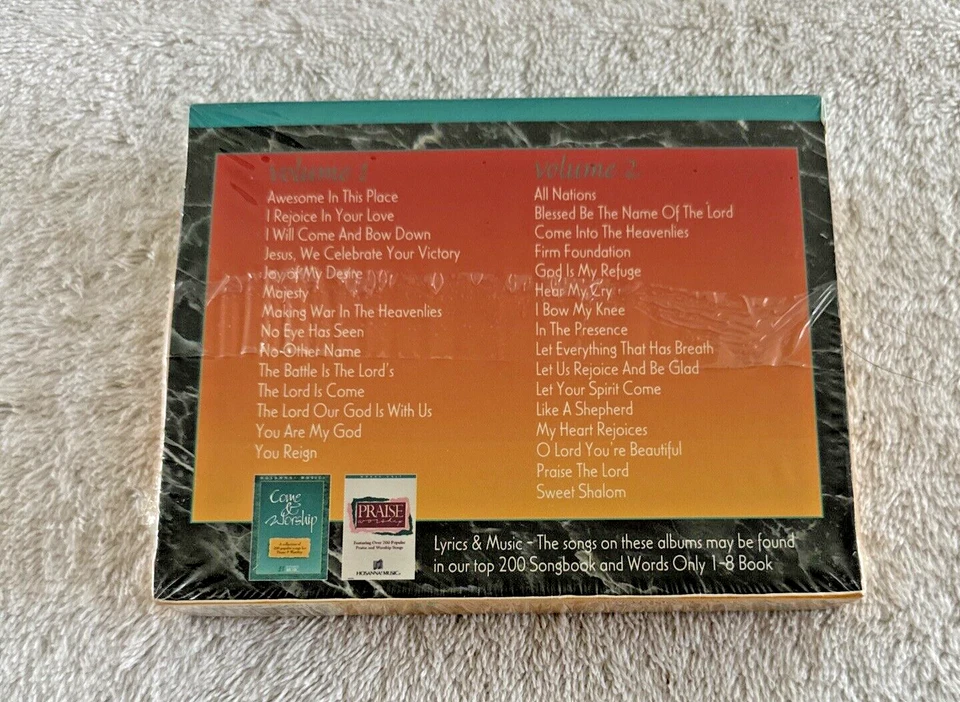 Praise Workshop Sampler 30 Classic Songs & Choruses 2-Cassette Tapes New Sealed - Image 2 of 4