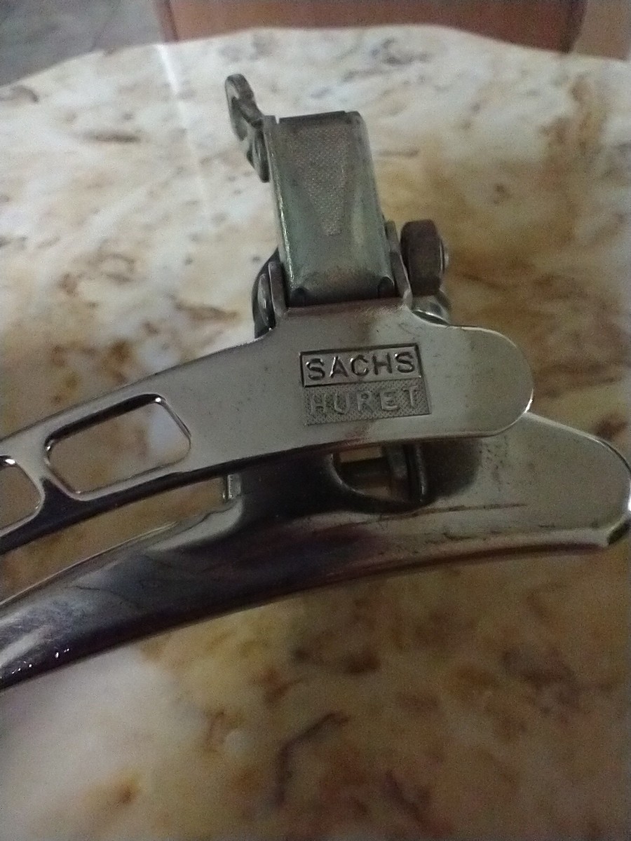 Dérailleur Avant Vintage Sachs Huret Made In France - Tirette Inférieure 28,6 Mm, 7 Vitesses