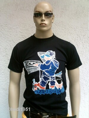 Rap Hip Hop Dj Abbigliamento da Discoteca T-Shirt S-M Streetwear